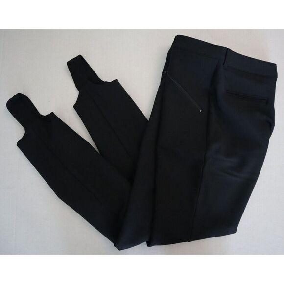 OFFLINE by Aerie Women's Sz Medium True Black Chillside Stirrup Ski Pants - Picture 11 of 12